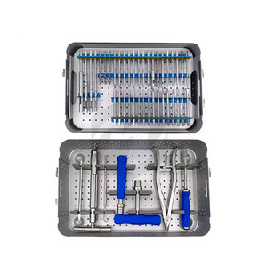 Dispositivo ortopédico Kit de instrumentos quirúrgicos Eliminación de tornillos rotos Juego integral Cirugía Trauma Instrumentos médicos - Product Image 1