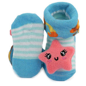 Newborn <b>Booties</b> - Blue - Product Image 2