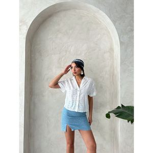 เสื้อปักลาย - สีครีม - Product Image 2