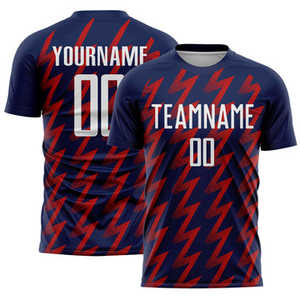 Camiseta de fútbol personalizada unisex para adultos al por mayor, uniforme de fútbol por sublimación con nombres y números, ropa deportiva transpirable de secado rápido - Product Image 6