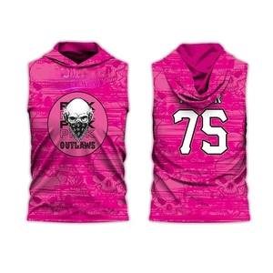 Venta caliente de encargo 7 7 uniformes de fútbol de alta calidad transpirable sublimado uniformes deportes al aire libre XL Bandera de fútbol americano - Product Image 6