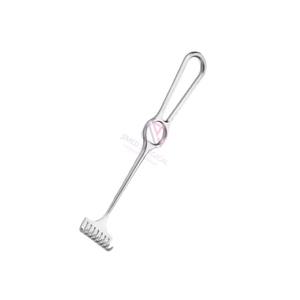 Compre Retractor VOLKMANN de Acero Inoxidable de 220 mm |   Pinza de 8 Puntas Semiafiladas de 8.50 mm de Profundidad y 40 mm de Ancho para Uso en Cirugía Plástica - Product Image 3