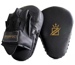 Nouveauté : Coussin de frappe en cuir antidérapant pour entraînement de boxe, prise en main facile, nettoyage rapide - Product Image 4