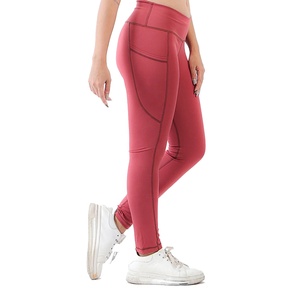 Mallas de mujer con estampado personalizado, mallas de diseño deportivo de talle alto para yoga y tela suave para mujer - Product Image 1