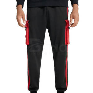 Pantalones de lona para hombre hechos a medida más vendidos, estilo informal transpirable de alta calidad, cintura media, patrón recto, logotipo personalizable - Product Image 1