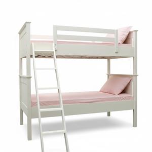 Modern Luxury Solid Wood <b>Twin</b> Bunk <b>Beds</b> <b>for</b> Kids with Comfortable Design Safety Guardrails and Storage Ladder - Product Image 5