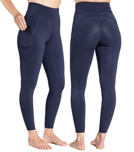 Shemax 2025 <b>Equestrian</b> Sportswear Best Quality Custom Wholesale Horse Riding Breeches New Fashion Pakistan Hybrid Riding Tights - Product Image 4
