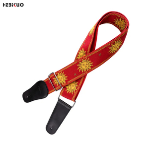 2525 fabbrica diretta professionale OEM colorful chitarra cinturino Sunprint accessorio per chitarra per strumenti a corda - Product Image 5