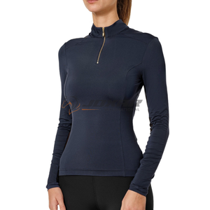 เสื้อขี่ม้าผ้ายืดมีสไตล์ระบายอากาศได้ดีน้ำหนักเบาเสื้อนักขี่ม้า - Product Image 4