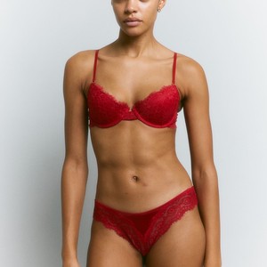 ชุดบราดันทรงชุดชั้นในสตรีชุดบราดันทรงกางเกงในและบราชุดชั้นในสตรีเซ็กซี่เร่าร้อนออกแบบได้ตามต้องการขนาด - Product Image 1