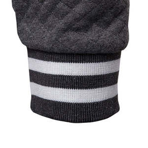 Chaqueta de béisbol para hombre de manga larga con estampado personalizado, chaquetas Universitarias de Trabajo personalizadas en blanco con letras lisas para hombre al por mayor - Product Image 4