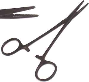 Premium Black EMT Herramientas paramédicas Vendaje médico Tijeras Linterna y Hemostat Fórceps-Juego de instrumentos manuales - Product Image 5