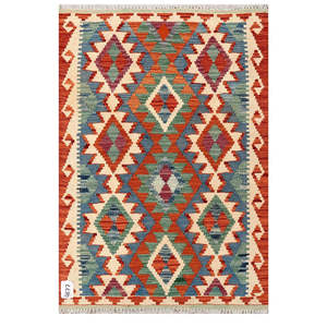 Tapis Kilim d'Afghanistan Maimana 124 X 84 cm - Product Image 1