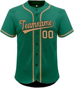 Personnalisable de meilleure qualité Baseball & Softball sport uniforme personnalisé maillot pour hommes femmes garçons grande taille caractéristique - Product Image 3