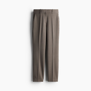 Pantalon mode coréenne pour femmes, taille haute, coupe décontractée, pantalon décontracté de bureau élégant, tissu doux, vêtements de tous les jours - Product Image 5