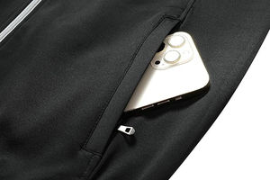 Conjunto de Chándal Personalizado para Hombre con Pedrería, Estilo Urbano, Oversize, Holgado y Relajado, con Sudadera con Capucha y Pantalones Acampanados - Product Image 3