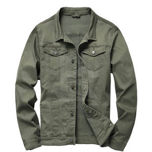 แจ็กเก็ตยีนส์สำหรับผู้ชายแจ็กเก็ตยีนส์สำหรับผู้ใหญ่390แกรมระบายอากาศได้ดี - Product Image 1