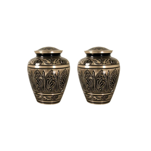 Wholesale Bulk Metal Cremation Urns for Ashes Storage Indian Manufacturer's Funeral Supplies Economically Priced <b>Memorial</b> - Product Image 6