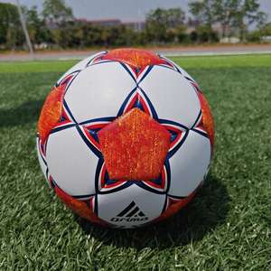 Ballon de football avec logo personnalisé Ballon de football à thermorésistance PU Cuir synthétique Polyuréthane Ballon de football à thermorésistance - Product Image 5