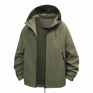 Vestes de sport imperméables et coupe-vent en polyester 100% pour hommes et femmes, couleur unie, vente en gros - Product Image 3