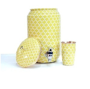 Distributeur d'eau en cuivre fini accrocheur cuisine et pot de décoration de table pour la maison hôtel restaurants au taux de gros - Product Image 5