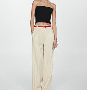 100% coton été utilisation décontracté et confortable femmes haut court haute qualité conception personnalisée culture t-shirts pour femmes - Product Image 6