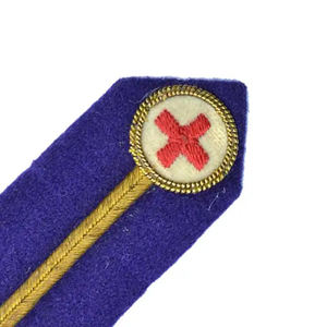 แผ่นแปะแปะติดบนปกเสื้อ Gorget ปักพลอยเทียมสีสั่งทำคุณภาพสูง - Product Image 4