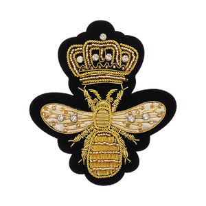 Parches de insignia bordada a mano, insignias bordadas a mano para uniforme informal, totalmente personalizado, sin cantidad mínima, precio bajo, 2023 - Product Image 6