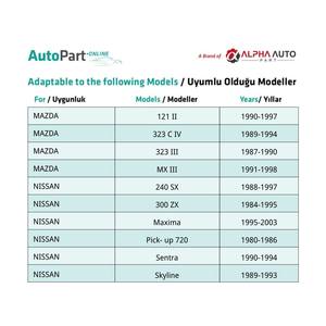 Clips de Parachoques para Mazda, Nissan Maxima, Pick-up, Sentra, Skyline, Subaru - 10 Piezas - Product Image 5