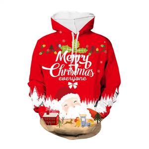 2024 Venta caliente sudaderas con capucha de talla grande patrón de impresión 3D pulóver Sudadera con capucha pulóver sudaderas con capucha de gran tamaño hombres con bolsillos grandes - Product Image 5