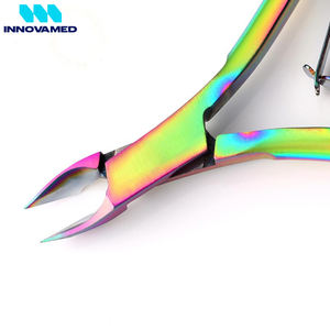 Coupe-cuticules en acier inoxydable Dream Color, coupe-ongles de podologie en acier inoxydable de qualité supérieure, anti-rouille, soin des pieds par INNOVAMED - Product Image 6