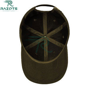 Gorras de béisbol personalizadas OEM de primera calidad, superventas, estilo informal liso para hombres con estampado de bordado personalizado, gorras de béisbol - Product Image 2