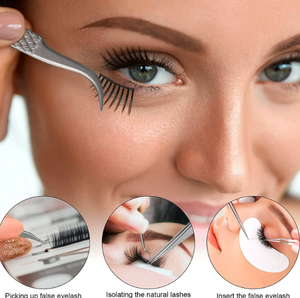 Juego de nevera de belleza personalizado para pinzas de extensión de pestañas y cejas para depilación y pinzas de pestañas - Product Image 2