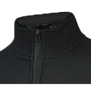 Chaqueta Softshell Ligera y Transpirable Unisex al por Mayor, Chaqueta Impermeable Tipo Parka para Exteriores con Cuello Alto y Logotipo Frontal - Product Image 2