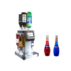 Shaker batedeira automática, máquina inteligente mojito, ferramenta de barra, máquina de bebidas automática, barril robô