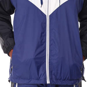 Conjunto Deportivo para Hombre de Fábrica OEM, Ligero, Holgado, Chaqueta Cortavientos de Nailon con Logotipo Bordado y Pantalones Deportivos - Product Image 5