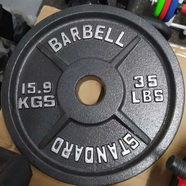 Hoge Kwaliteit Gym Barbell Platen Lb Gewicht Platen Schijven