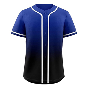 Maillot de baseball unisexe à manches courtes avec boutons, uniforme de sport hip-hop pour chemises à boutons grande taille - Product Image 6