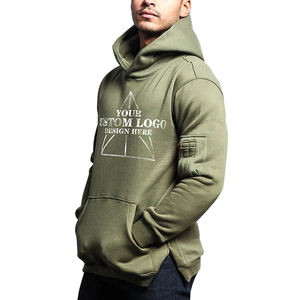 Sudadera con Capucha de Algodón para Invierno, Transpirable, Ecológica, de Secado Rápido, Ropa Deportiva para Correr y Fitness, Diseño Personalizado - Product Image 3