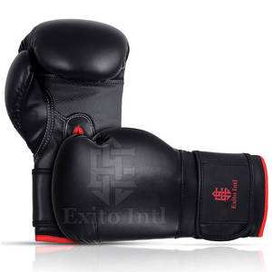 Gants de sparring en cuir PU personnalisés professionnels de 12oz équipement d'entraînement de coup de pied de boxe confortable disponible tailles de 6oz 8oz - Product Image 2
