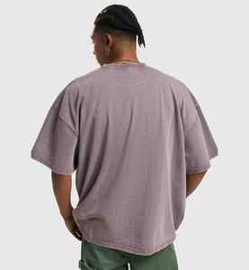 Nuevo Diseño 2025, Camisetas Hip Hop Extra Grandes para Hombre, 100% Algodón, 230 g/m², Lavado Ácido, Personalizadas - Product Image 6