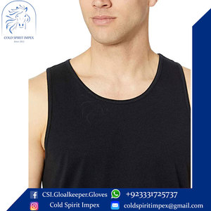 2025, Unisex Fitness para camiseta sin mangas, ropa deportiva personalizada para hombre, hecha de malla de Spandex, Top estampado de estilo callejero de Color sólido - Product Image 3