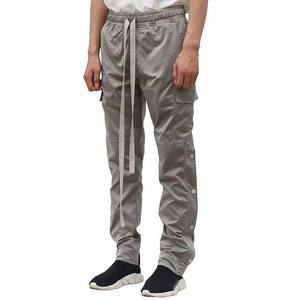 Vente en gros de vêtements de sport de haute qualité, pantalons de jogging pour hommes, pantalons de gym en coton et en polyester avec poches, pantalons respirants pour hommes - Product Image 3