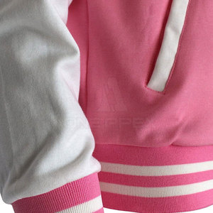 Vente en gros de tissu tricoté en toile de haute qualité avec logo imprimé personnalisé coupe-vent décontracté à fermeture éclair - Product Image 5