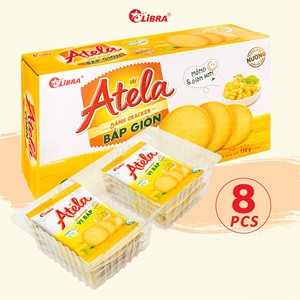 Healthy Baked <b>Corn</b> Crackers with Natural <b>Corn</b> Flavor 150g Crunchy Healthy <b>Snack</b> Vietnam ODM Manufacturer - Product Image 4