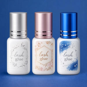 Pegamento de Extensión de Pestañas Líquido de Secado Rápido de 0.5 Segundos, Resistente al Agua, Marca Privada Premium, Logotipo Personalizado, Uso Profesional, Paquete Premium - Product Image 1