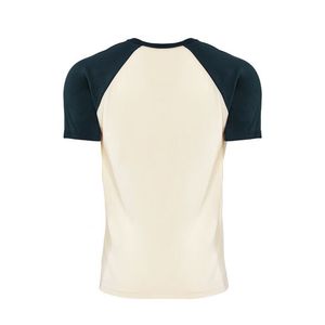 Haga su propio diseño Color Tamaño Raglan Camisetas Impresión personalizada Raglan NEXT LEVEL N3650 UNISEX RAGLAN CAMISETA DE MANGA CORTA - Product Image 2