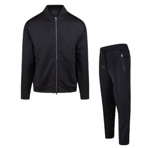 Chándales personalizados de alta calidad con cremallera, conjunto de 2 piezas de peso pesado transpirable con estilo, nuevos chándales informales de algodón orgánico 100% - Product Image 1