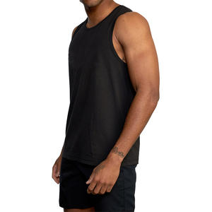 Camisetas sin mangas bordadas transpirables de talla grande para hombre de calidad superior estilo informal de secado rápido para atletas camisetas sin mangas de punto - Product Image 6