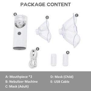 Fitconn fabricant puce PVC aérosol masque maille nébuliseur chipset maille nébuliseur pièces de rechange pour usage domestique médical - Product Image 4